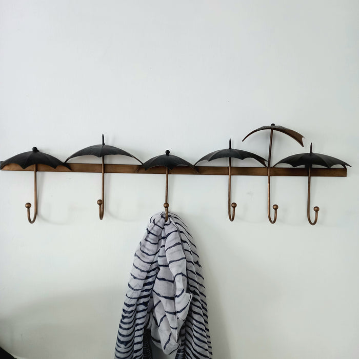 METAL UMBRELLA COAT HOOKS