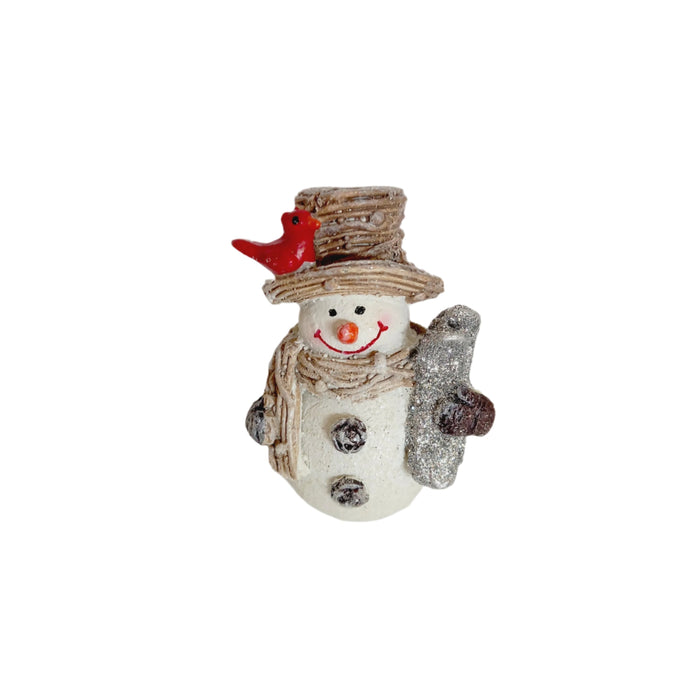 Snowman!  Resin Free Standing Christmas Decorations -