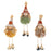 Pumpkin Scarecrow Dangly Legs - Yellow/green/Brown