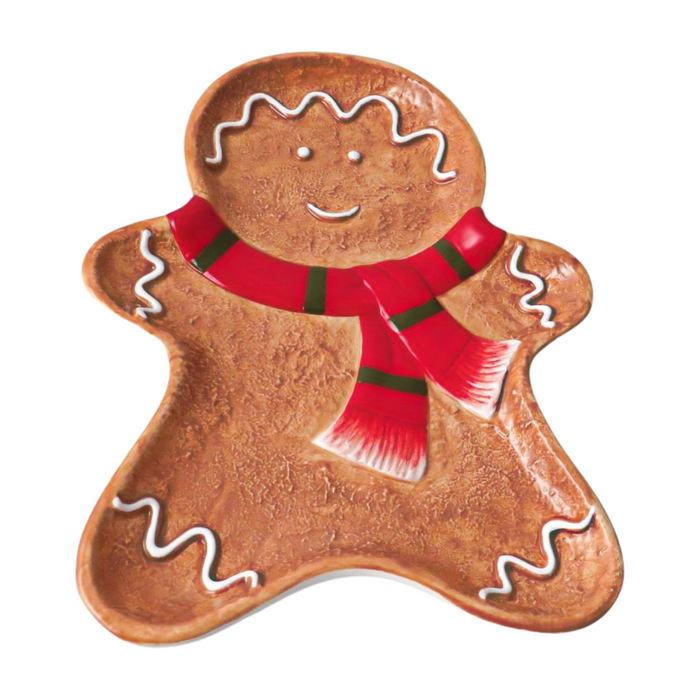 Gingerbread Man Plate