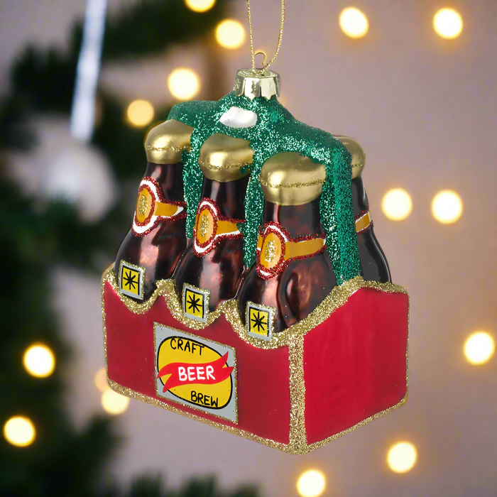 Craft Beer Novelty Christmas Tree Decoration