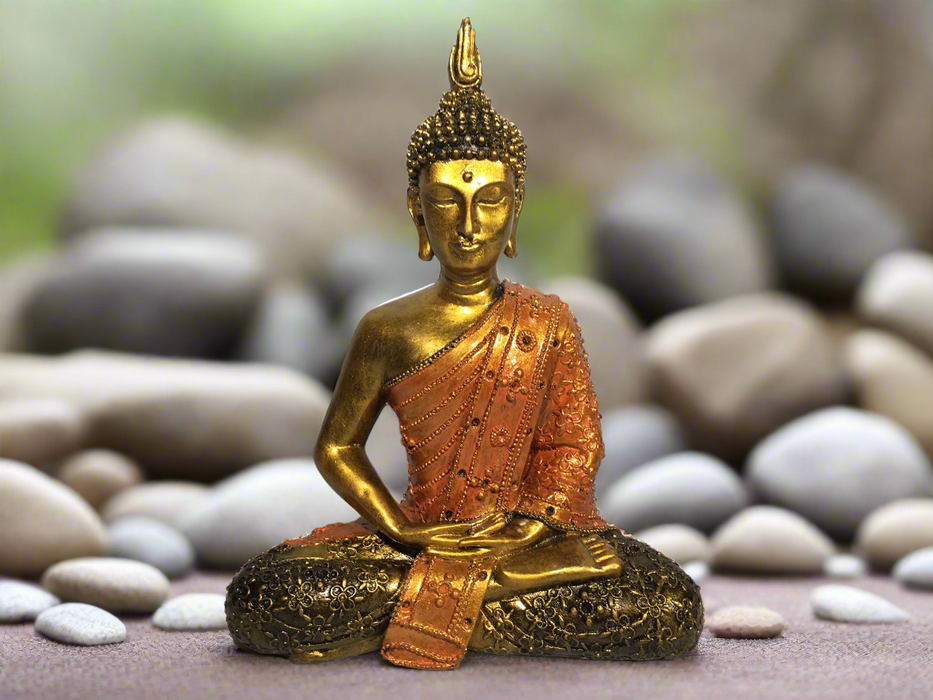 Buddha Ornament - Orange Robe