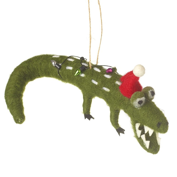 Festive Wool Crocodile Dec