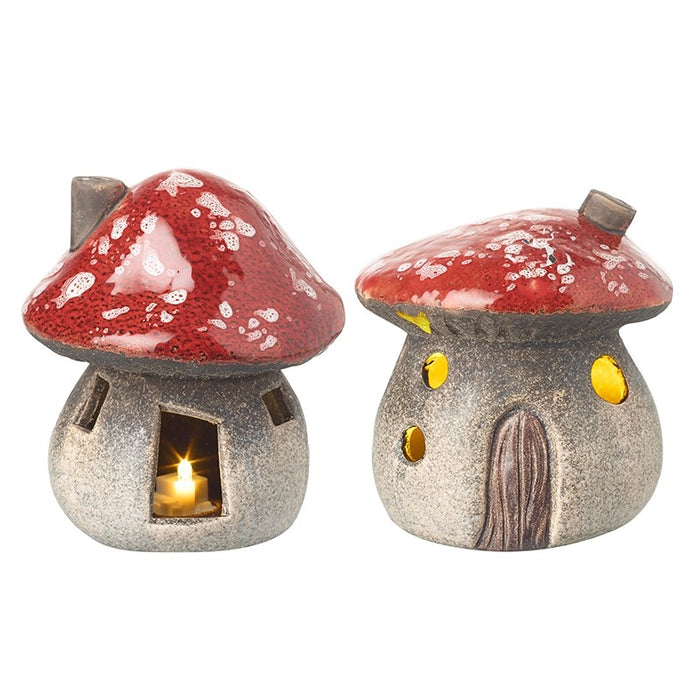 Ceramic Light Up Toadstool Mix