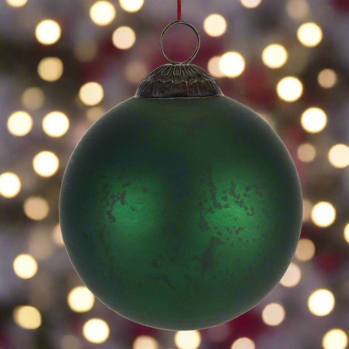 The Noel Collection Forest Green Bauble