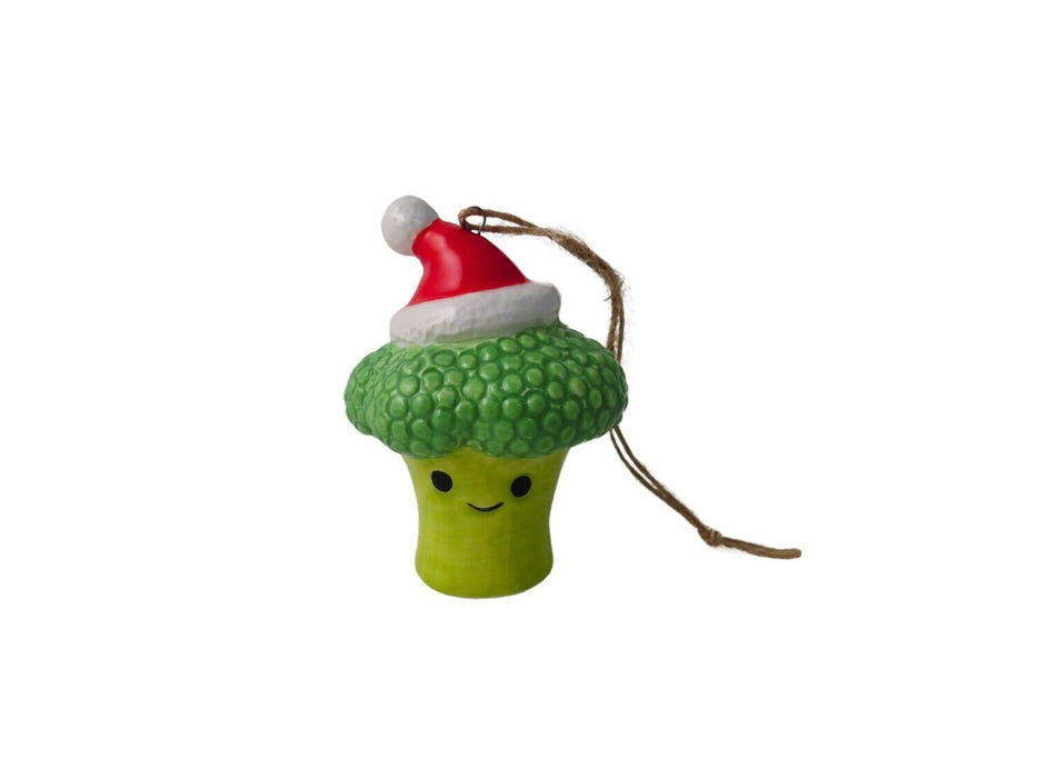 Broccoli! Hanging Christmas Tree Decorations - Set of 3