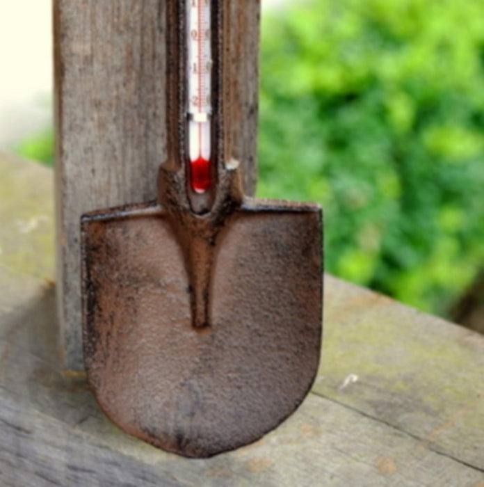 Garden Thermometer - Spade