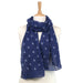 Stag Scarf - Blue