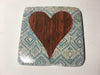 Heart 1 Alphabet Coasters