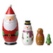 Christmas Russian Dolls Nesting Set