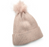 Pink Glitter Knitted Pom Pom Hat