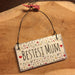 Handmade Hanging Plaque - BESTEST MUM