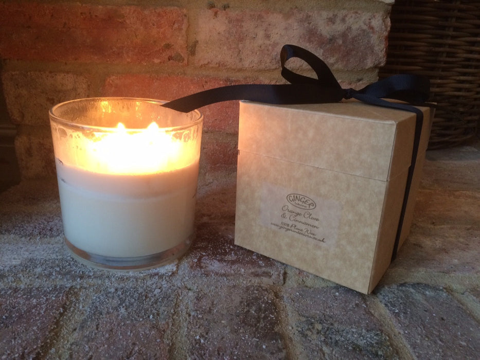 Scented Candle 3 Wick - Orange Clove & Cinnamon