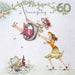 Ladies 60th Birthday Card - Swinging at ... 60